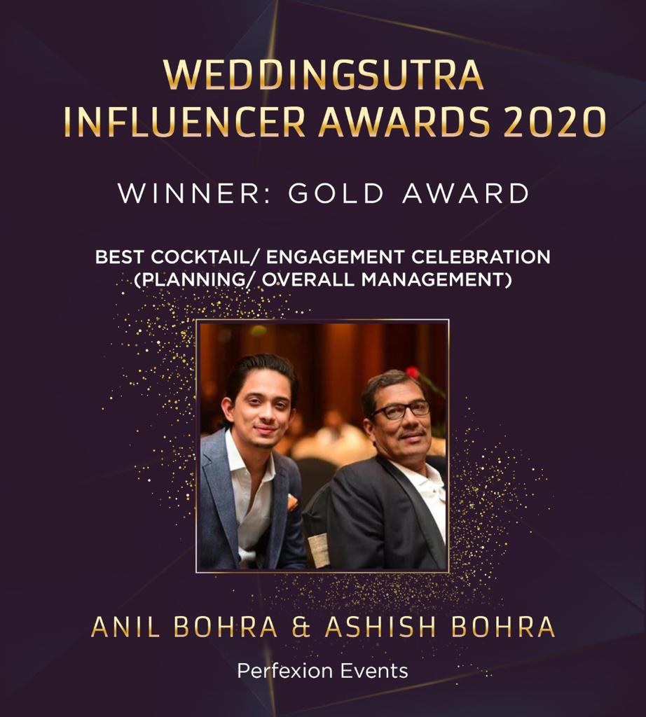 WeddingSutra Influencer Awards 2020 Image